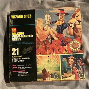 Wizard of Oz Talking View-Master Reels - Vintage Collectible